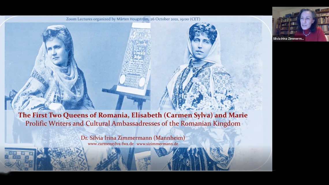 Silvia Irina Zimmermann: The First Two Queens of Romania, Elisabeth (Carmen Sylva) and Marie